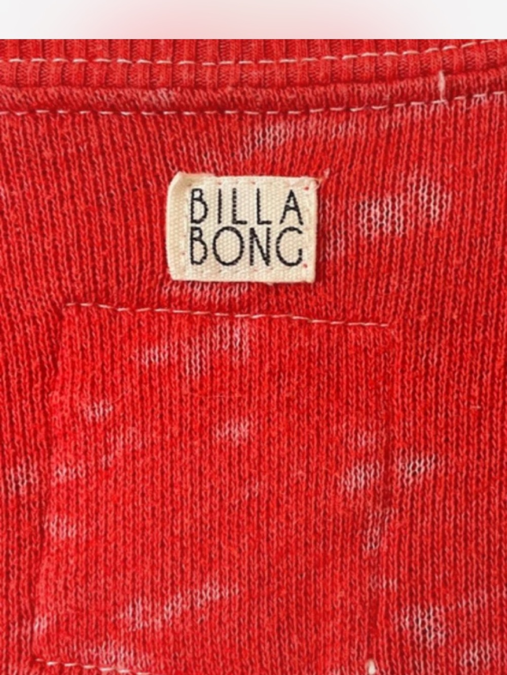 Billabong Red Rebel Graphic Crewneck Sweater - Picture 5 of 6